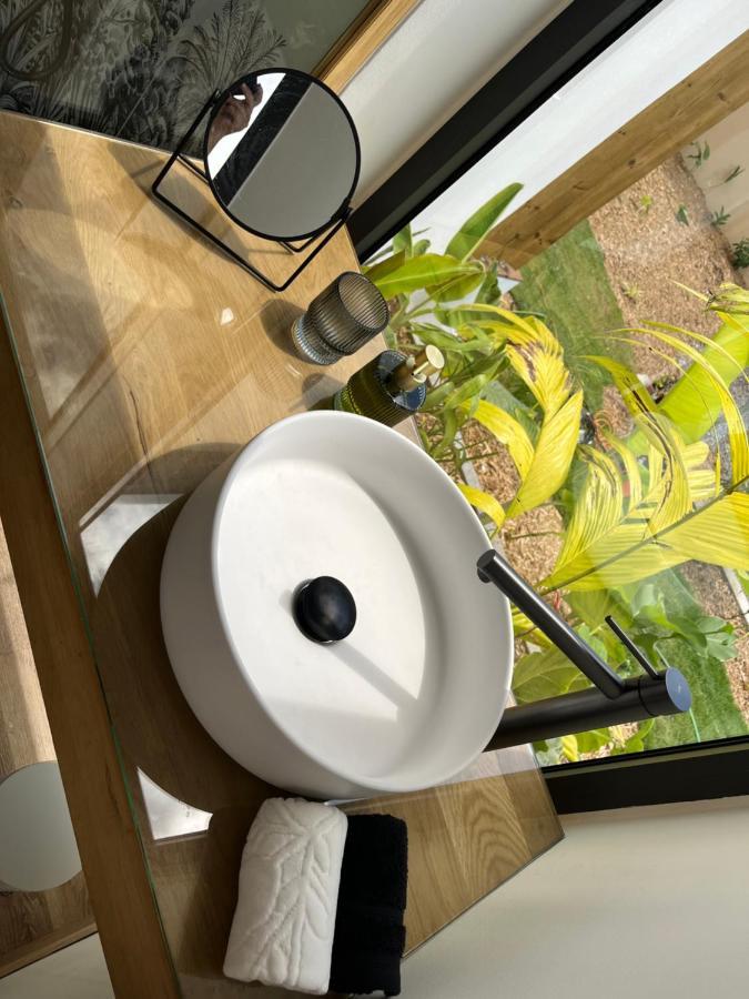 L'Empreinte-Oasis De Serenite Au Coeur D'Un Jardin Tropical Le Tampon Exterior foto